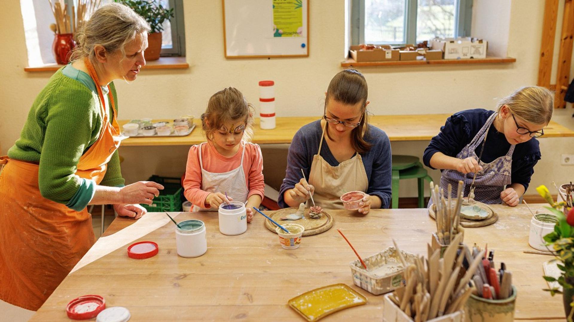Hoffest Palitzschhof Keramikwerkstatt