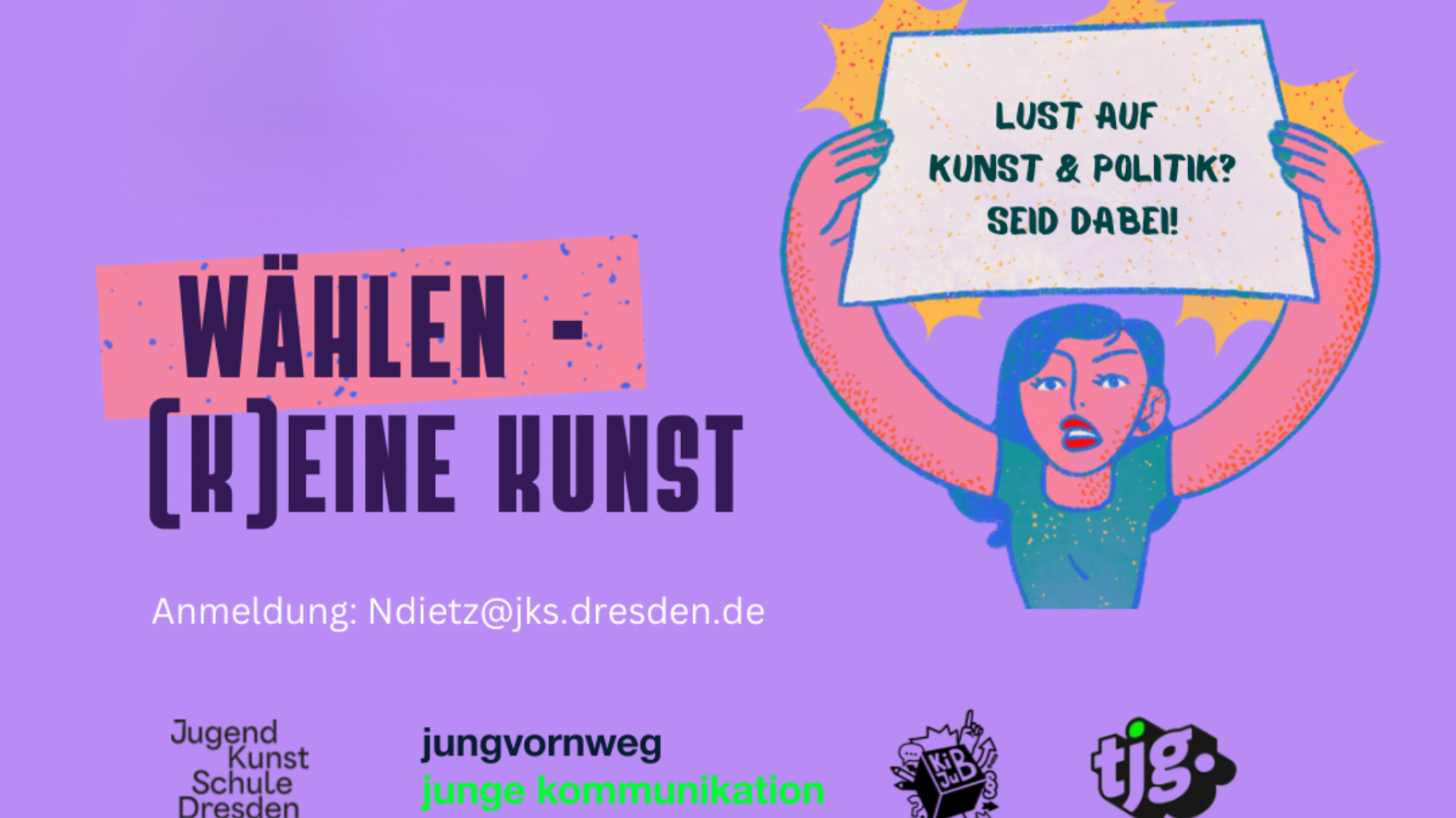 Projekt Wählen (k)eine Kunst 2024